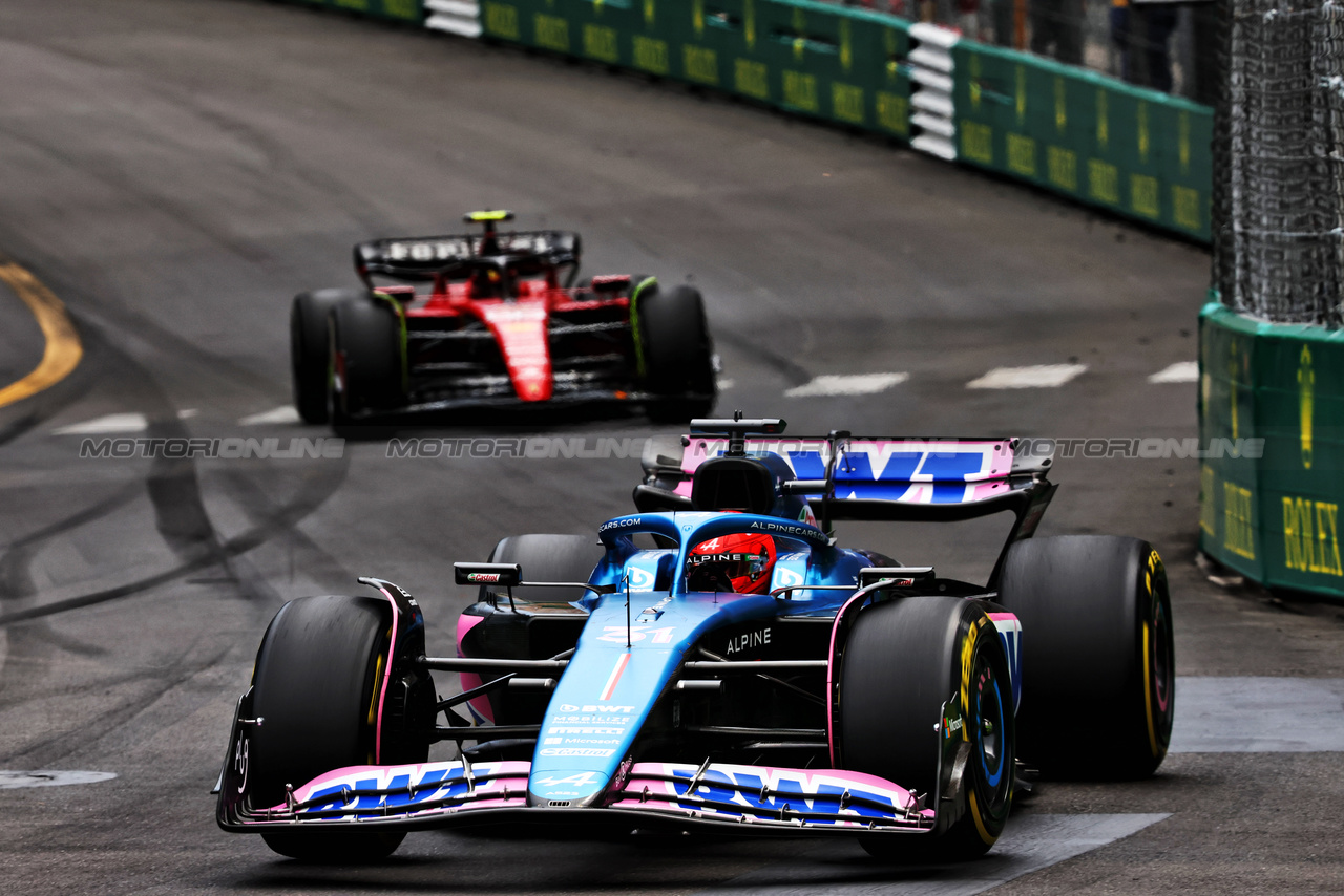GP MONACO, Esteban Ocon (FRA) Alpine F1 Team A523.

28.05.2023. Formula 1 World Championship, Rd 7, Monaco Grand Prix, Monte Carlo, Monaco, Gara Day.

- www.xpbimages.com, EMail: requests@xpbimages.com ¬© Copyright: Charniaux / XPB Images