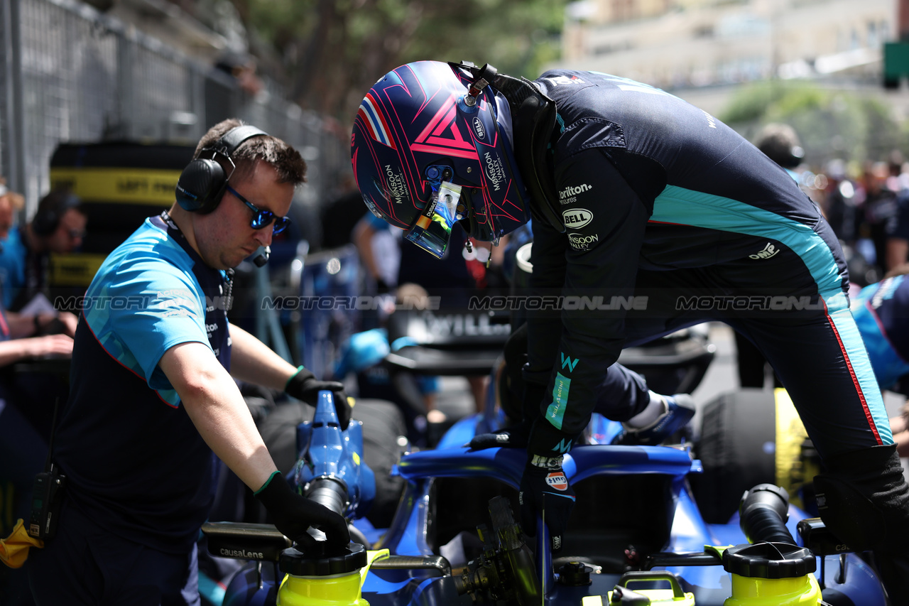 GP MONACO, Alexander Albon (THA) Williams Racing FW45 on the grid.

28.05.2023. Formula 1 World Championship, Rd 7, Monaco Grand Prix, Monte Carlo, Monaco, Gara Day.

- www.xpbimages.com, EMail: requests@xpbimages.com ¬© Copyright: Bearne / XPB Images
