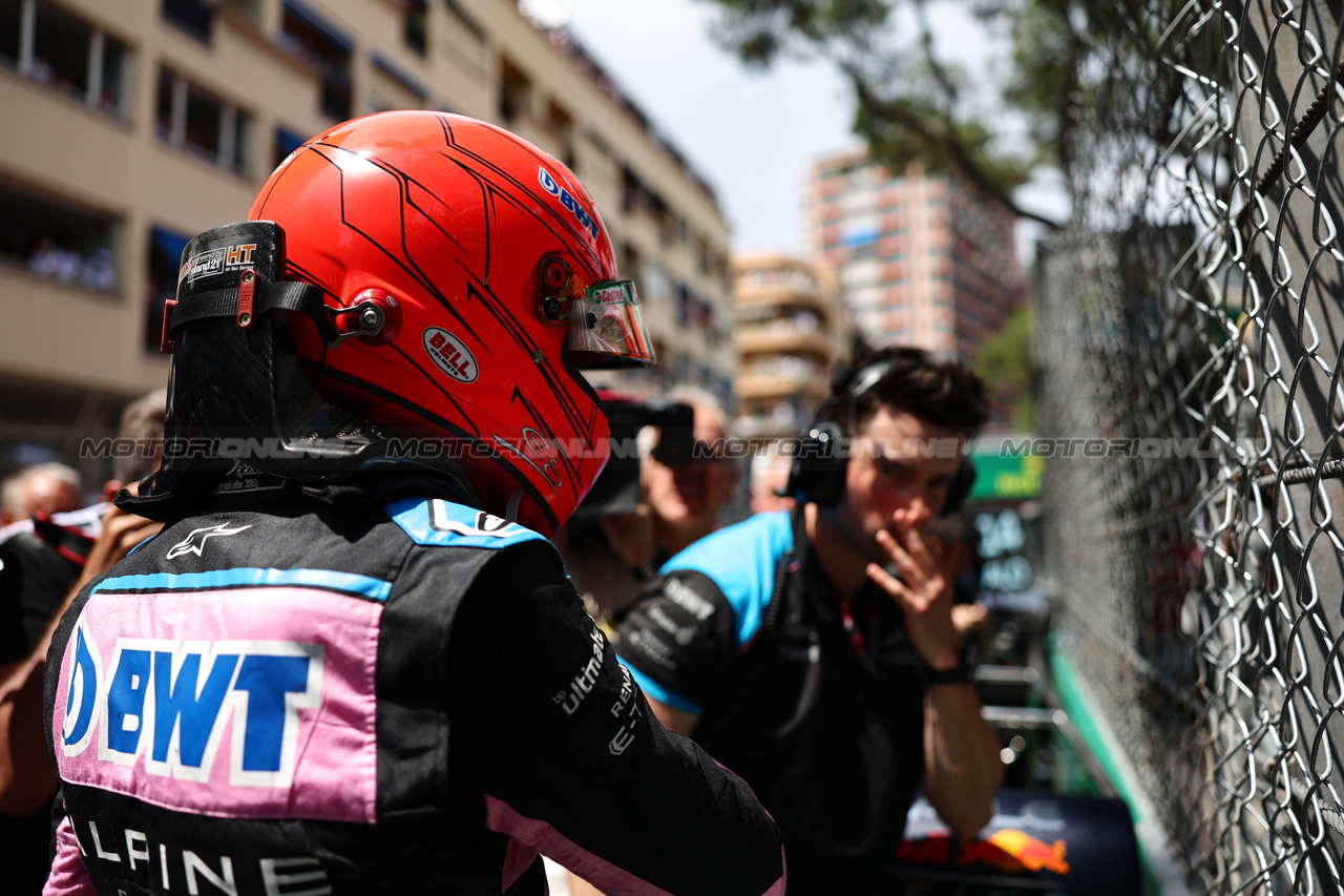 GP MONACO, Esteban Ocon (FRA) Alpine F1 Team on the grid.

28.05.2023. Formula 1 World Championship, Rd 7, Monaco Grand Prix, Monte Carlo, Monaco, Gara Day.

- www.xpbimages.com, EMail: requests@xpbimages.com ¬© Copyright: Charniaux / XPB Images