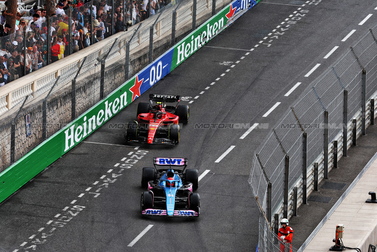 GP MONACO, Esteban Ocon (FRA) Alpine F1 Team A523.

28.05.2023. Formula 1 World Championship, Rd 7, Monaco Grand Prix, Monte Carlo, Monaco, Gara Day.

- www.xpbimages.com, EMail: requests@xpbimages.com ¬© Copyright: Moy / XPB Images