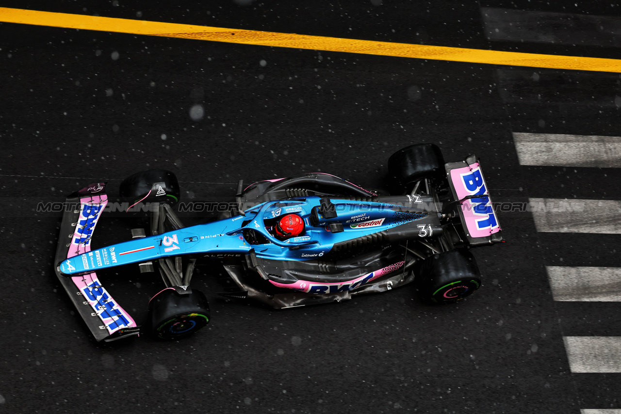 GP MONACO, Esteban Ocon (FRA) Alpine F1 Team A523.

28.05.2023. Formula 1 World Championship, Rd 7, Monaco Grand Prix, Monte Carlo, Monaco, Gara Day.

- www.xpbimages.com, EMail: requests@xpbimages.com ¬© Copyright: Moy / XPB Images