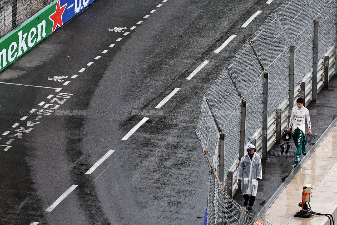 GP MONACO, Lance Stroll (CDN) Aston Martin F1 Team retired from the race.

28.05.2023. Formula 1 World Championship, Rd 7, Monaco Grand Prix, Monte Carlo, Monaco, Gara Day.

- www.xpbimages.com, EMail: requests@xpbimages.com ¬© Copyright: Moy / XPB Images