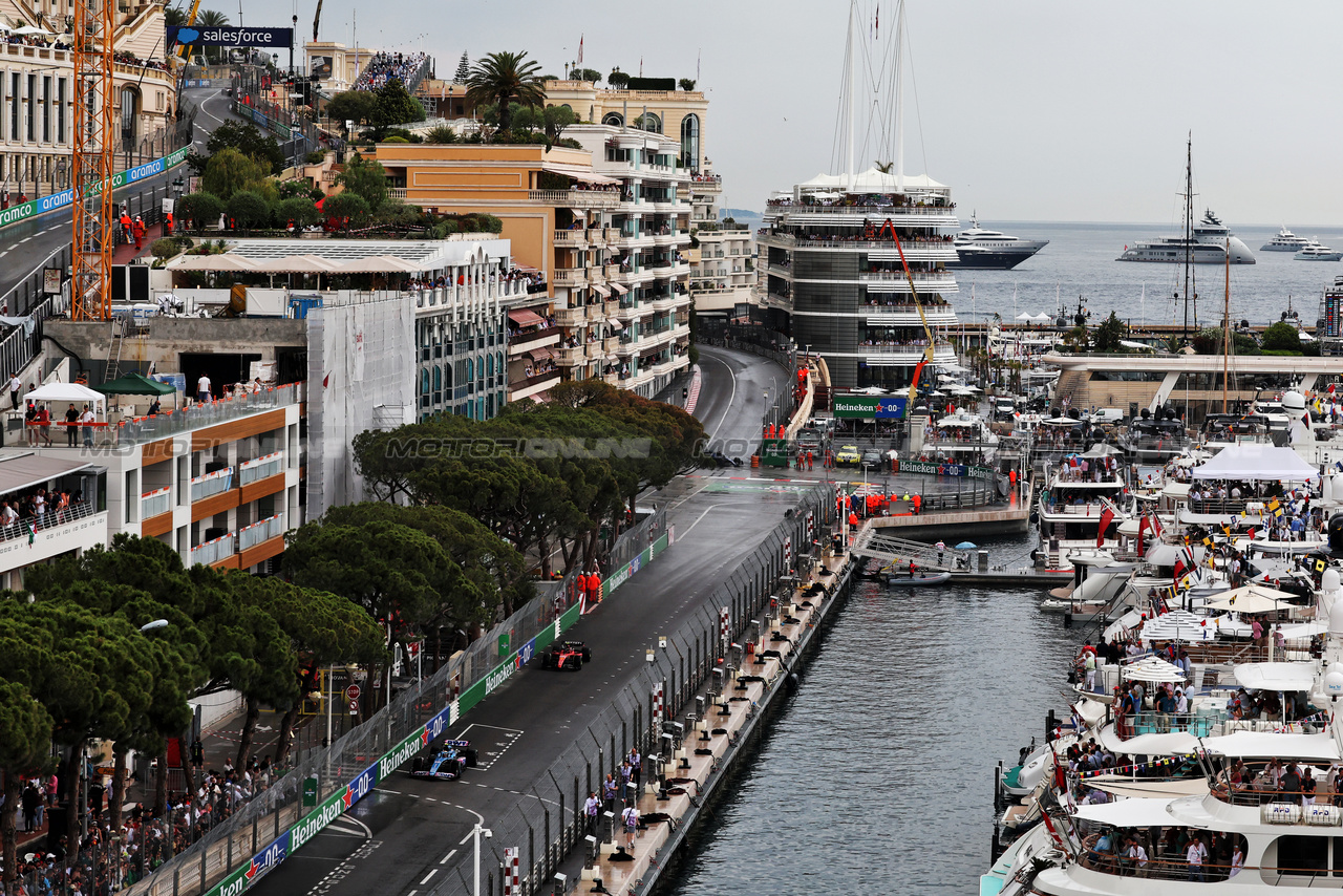 GP MONACO, Pierre Gasly (FRA) Alpine F1 Team A523.

28.05.2023. Formula 1 World Championship, Rd 7, Monaco Grand Prix, Monte Carlo, Monaco, Gara Day.

- www.xpbimages.com, EMail: requests@xpbimages.com ¬© Copyright: Moy / XPB Images