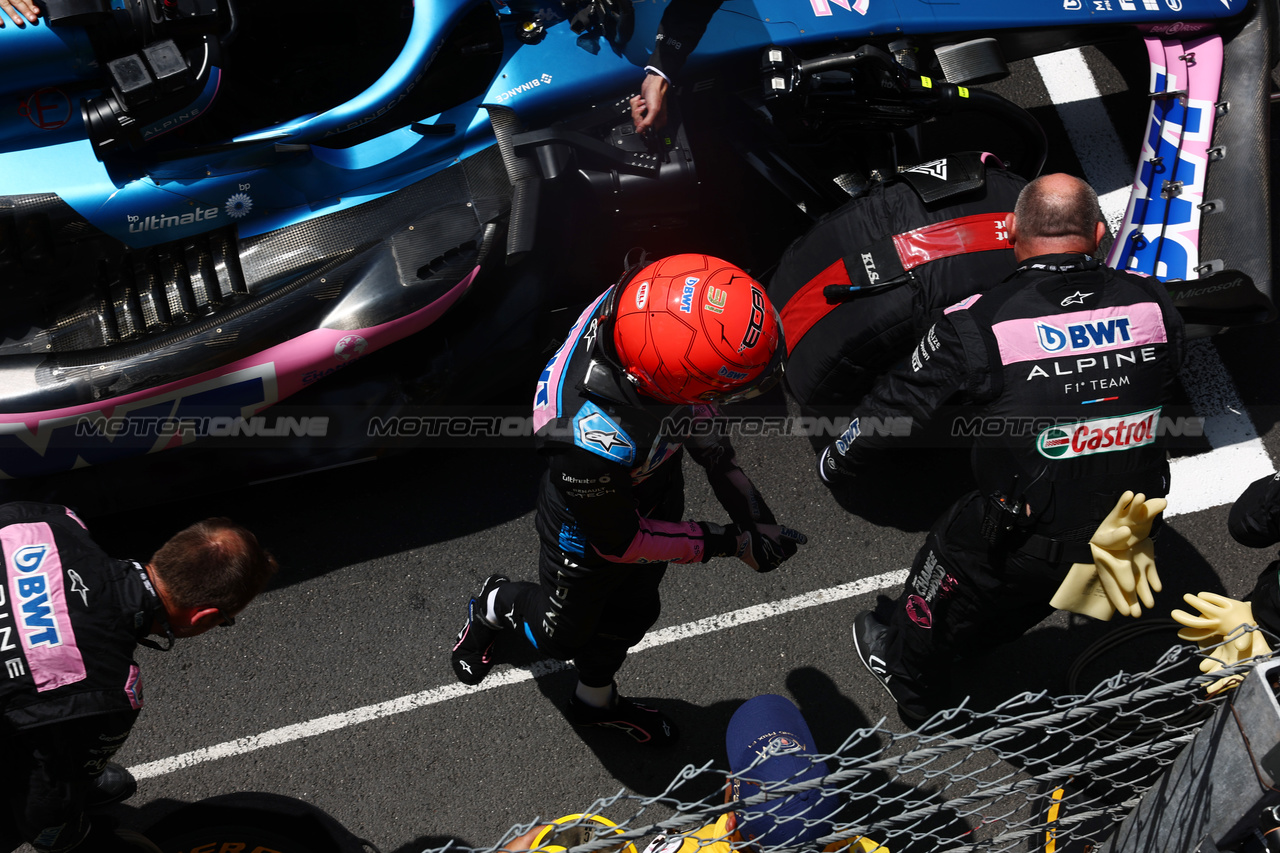 GP MONACO, Esteban Ocon (FRA) Alpine F1 Team A523 on the grid.

28.05.2023. Formula 1 World Championship, Rd 7, Monaco Grand Prix, Monte Carlo, Monaco, Gara Day.

 - www.xpbimages.com, EMail: requests@xpbimages.com ¬© Copyright: Coates / XPB Images