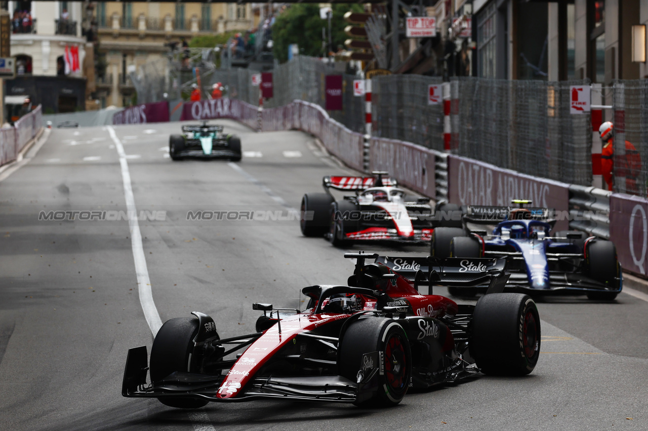 GP MONACO, Valtteri Bottas (FIN) Alfa Romeo F1 Team C43.

28.05.2023. Formula 1 World Championship, Rd 7, Monaco Grand Prix, Monte Carlo, Monaco, Gara Day.

 - www.xpbimages.com, EMail: requests@xpbimages.com ¬© Copyright: Coates / XPB Images