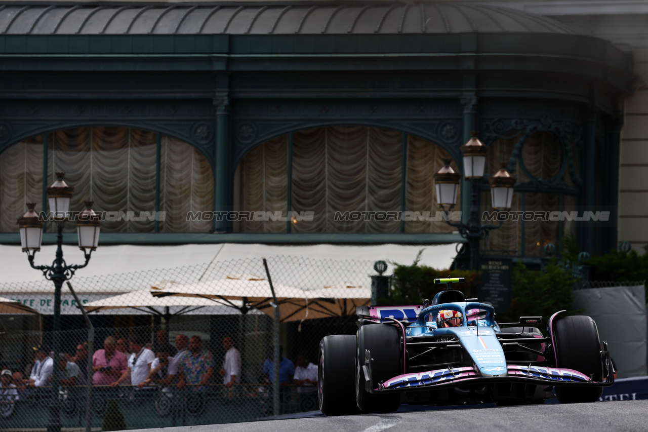 GP MONACO, Pierre Gasly (FRA) Alpine F1 Team A523.

28.05.2023. Formula 1 World Championship, Rd 7, Monaco Grand Prix, Monte Carlo, Monaco, Gara Day.

 - www.xpbimages.com, EMail: requests@xpbimages.com ¬© Copyright: Coates / XPB Images
