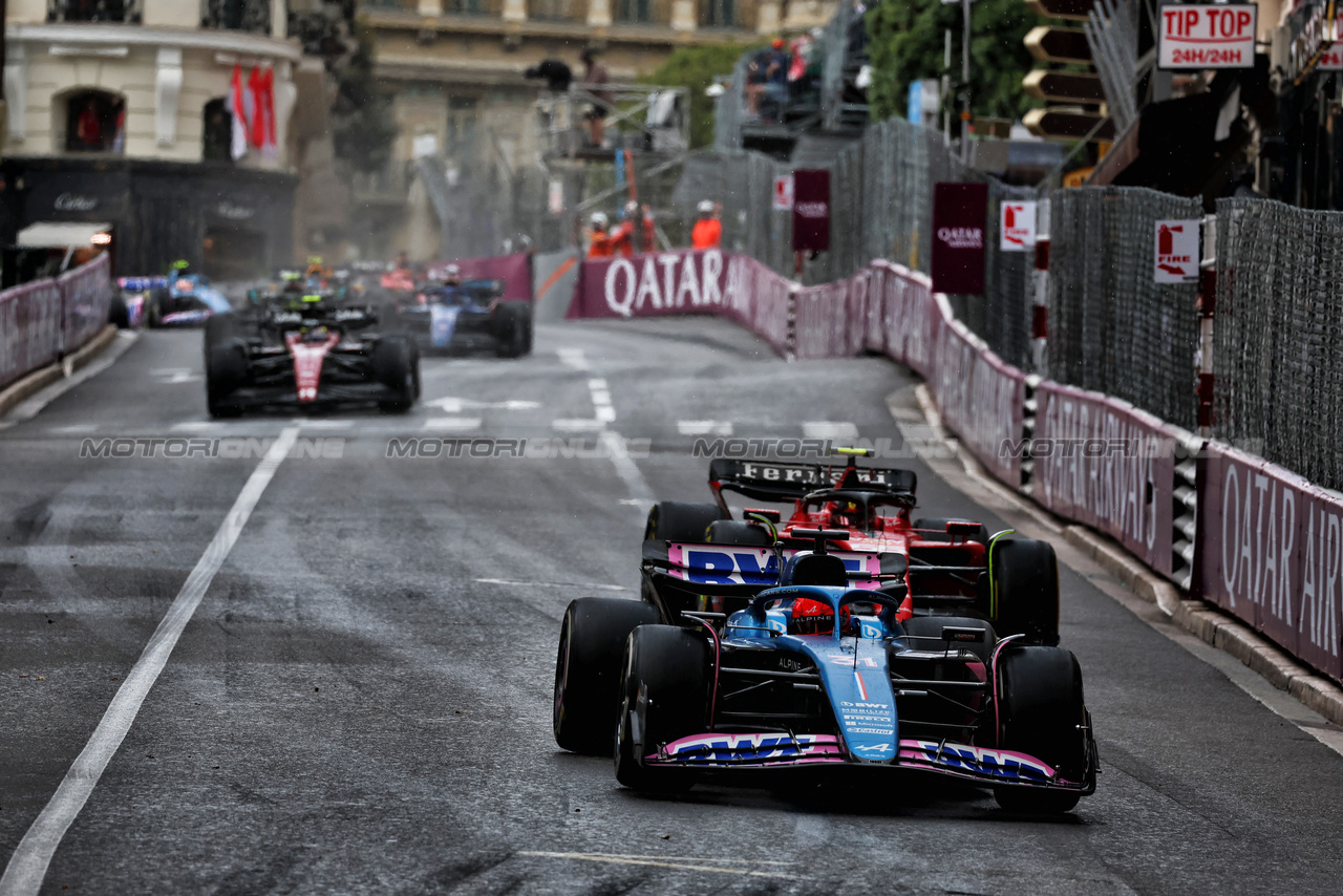 GP MONACO, Esteban Ocon (FRA) Alpine F1 Team A523.

28.05.2023. Formula 1 World Championship, Rd 7, Monaco Grand Prix, Monte Carlo, Monaco, Gara Day.

 - www.xpbimages.com, EMail: requests@xpbimages.com ¬© Copyright: Coates / XPB Images