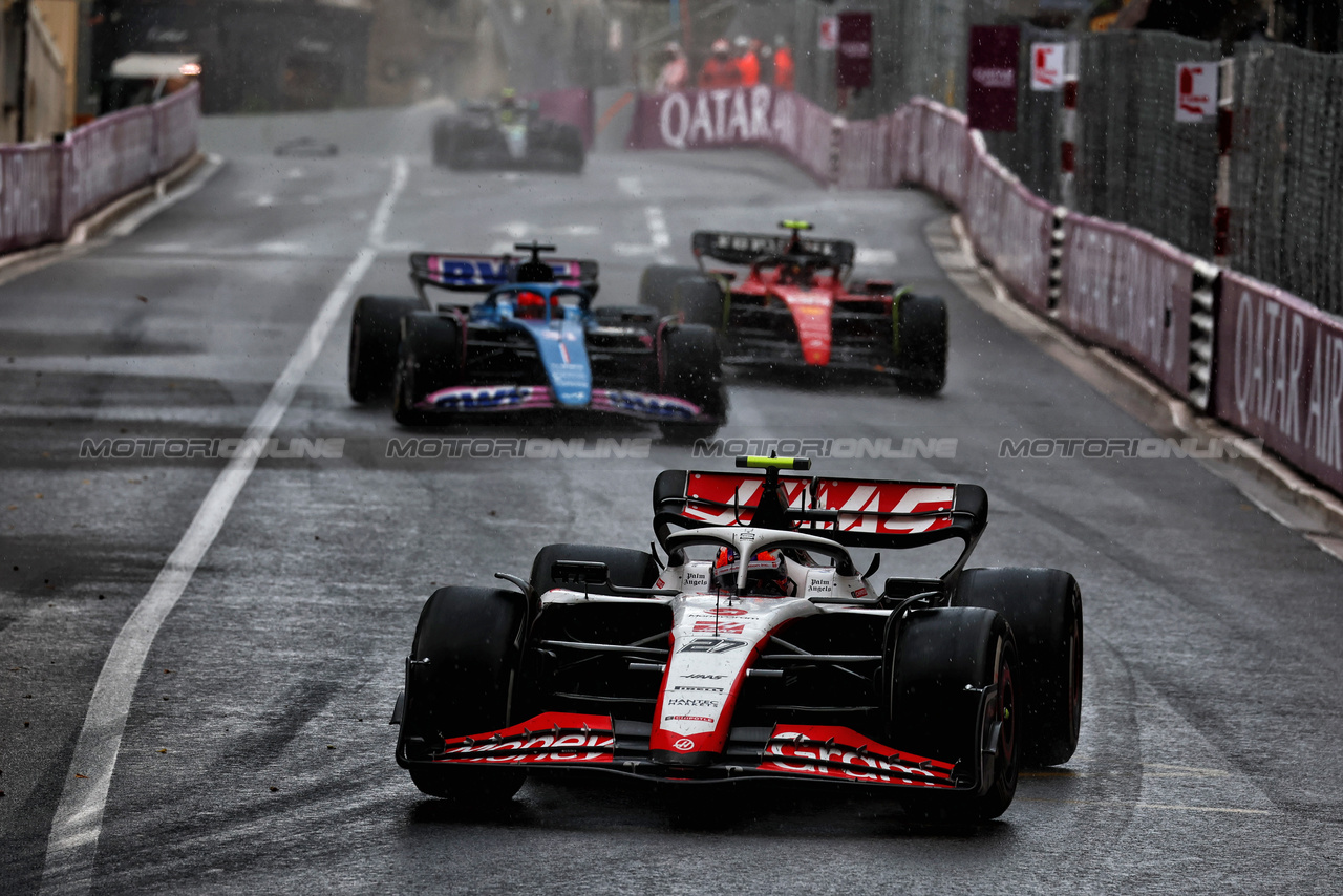 GP MONACO, Nico Hulkenberg (GER) Haas VF-23.

28.05.2023. Formula 1 World Championship, Rd 7, Monaco Grand Prix, Monte Carlo, Monaco, Gara Day.

 - www.xpbimages.com, EMail: requests@xpbimages.com ¬© Copyright: Coates / XPB Images