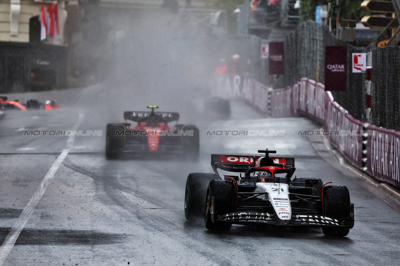 GP MONACO, Nyck de Vries (NLD) AlphaTauri AT04.

28.05.2023. Formula 1 World Championship, Rd 7, Monaco Grand Prix, Monte Carlo, Monaco, Gara Day.

 - www.xpbimages.com, EMail: requests@xpbimages.com ¬© Copyright: Coates / XPB Images