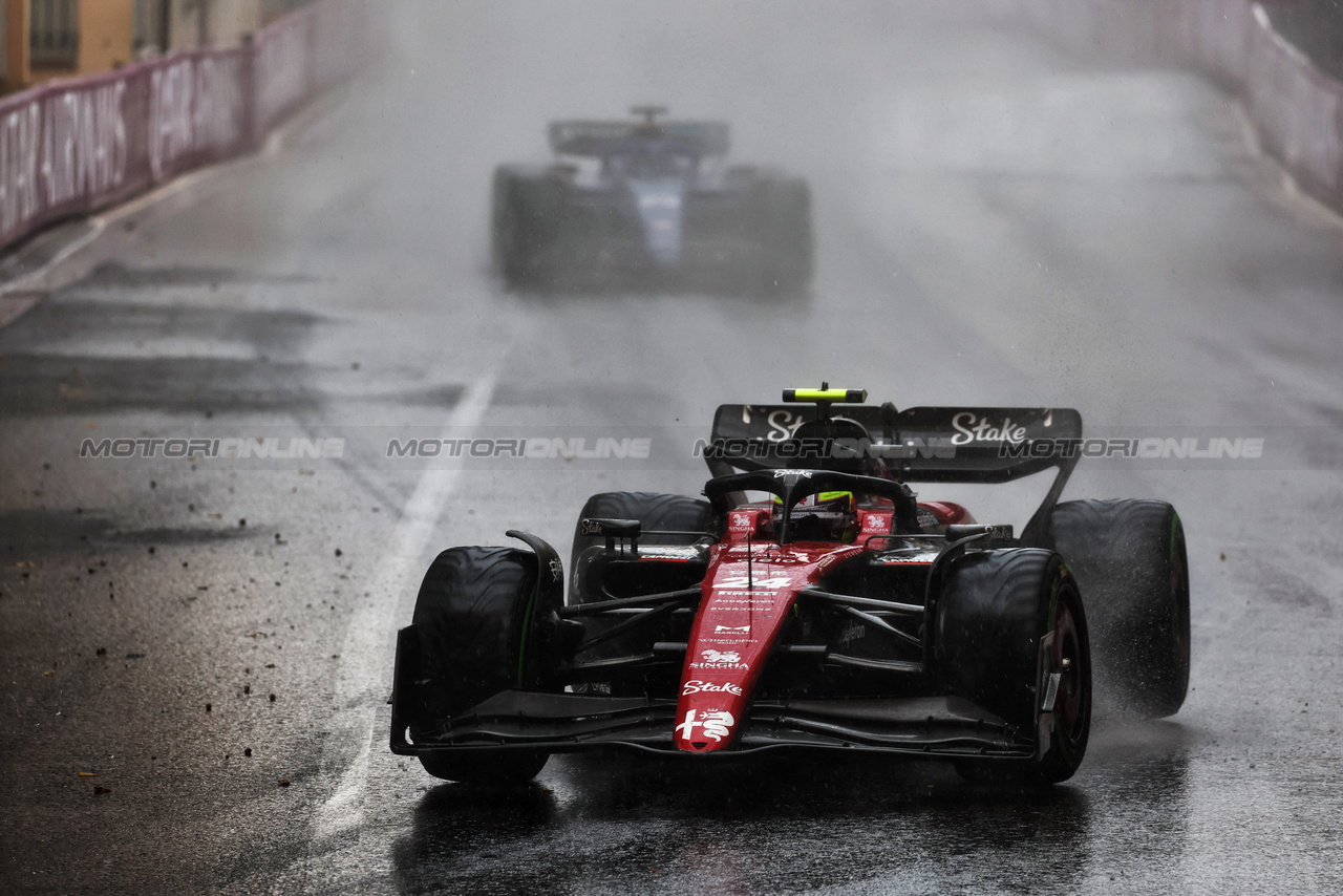GP MONACO, Zhou Guanyu (CHN) Alfa Romeo F1 Team C43.

28.05.2023. Formula 1 World Championship, Rd 7, Monaco Grand Prix, Monte Carlo, Monaco, Gara Day.

 - www.xpbimages.com, EMail: requests@xpbimages.com ¬© Copyright: Coates / XPB Images
