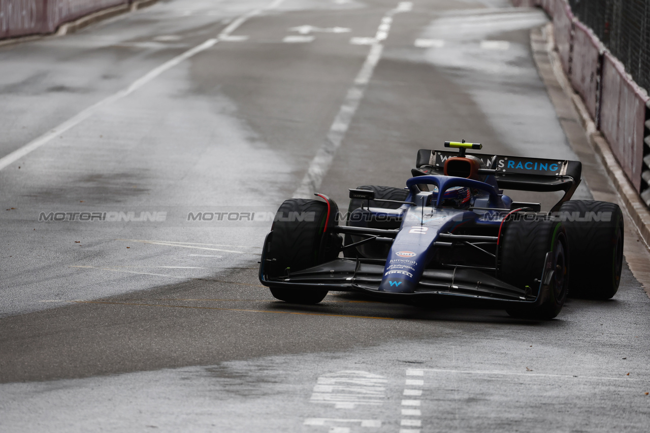 GP MONACO, Logan Sargeant (USA) Williams Racing FW45.

28.05.2023. Formula 1 World Championship, Rd 7, Monaco Grand Prix, Monte Carlo, Monaco, Gara Day.

 - www.xpbimages.com, EMail: requests@xpbimages.com ¬© Copyright: Coates / XPB Images