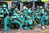 GP MONACO, Fernando Alonso (ESP) Aston Martin F1 Team AMR23 makes a pit stop.
28.05.2023. Formula 1 World Championship, Rd 7, Monaco Grand Prix, Monte Carlo, Monaco, Gara Day.
- www.xpbimages.com, EMail: requests@xpbimages.com ¬© Copyright: Batchelor / XPB Images