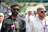 GP MONACO, (L to R): Romesh Ranganathan (GBR) Comedian e Rob Beckett (GBR) Comedian on the grid.
28.05.2023. Formula 1 World Championship, Rd 7, Monaco Grand Prix, Monte Carlo, Monaco, Gara Day.
- www.xpbimages.com, EMail: requests@xpbimages.com ¬© Copyright: Bearne / XPB Images