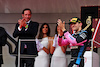 GP MONACO, Esteban Ocon (FRA) Alpine F1 Team celebrates his third position on the podium.
28.05.2023. Formula 1 World Championship, Rd 7, Monaco Grand Prix, Monte Carlo, Monaco, Gara Day.
- www.xpbimages.com, EMail: requests@xpbimages.com ¬© Copyright: Moy / XPB Images