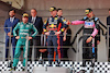 GP MONACO, The podium (L to R): Fernando Alonso (ESP) Aston Martin F1 Team, second; Max Verstappen (NLD) Red Bull Racing, vincitore; Esteban Ocon (FRA) Alpine F1 Team, third.
28.05.2023. Formula 1 World Championship, Rd 7, Monaco Grand Prix, Monte Carlo, Monaco, Gara Day.
- www.xpbimages.com, EMail: requests@xpbimages.com ¬© Copyright: Moy / XPB Images