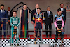 GP MONACO, The podium (L to R): Fernando Alonso (ESP) Aston Martin F1 Team, second; Max Verstappen (NLD) Red Bull Racing, vincitore; Esteban Ocon (FRA) Alpine F1 Team, third.
28.05.2023. Formula 1 World Championship, Rd 7, Monaco Grand Prix, Monte Carlo, Monaco, Gara Day.
- www.xpbimages.com, EMail: requests@xpbimages.com ¬© Copyright: Batchelor / XPB Images
