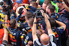 GP MONACO, Gara winner Max Verstappen (NLD) Red Bull Racing celebrates with the team in parc ferme.
28.05.2023. Formula 1 World Championship, Rd 7, Monaco Grand Prix, Monte Carlo, Monaco, Gara Day.
- www.xpbimages.com, EMail: requests@xpbimages.com ¬© Copyright: Batchelor / XPB Images