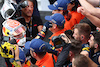 GP MONACO, Gara winner Max Verstappen (NLD) Red Bull Racing celebrates with the team in parc ferme.
28.05.2023. Formula 1 World Championship, Rd 7, Monaco Grand Prix, Monte Carlo, Monaco, Gara Day.
- www.xpbimages.com, EMail: requests@xpbimages.com ¬© Copyright: Batchelor / XPB Images