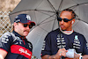 GP MONACO, (L to R): Valtteri Bottas (FIN) Alfa Romeo F1 Team e Lewis Hamilton (GBR) Mercedes AMG F1 on the drivers' parade.
28.05.2023. Formula 1 World Championship, Rd 7, Monaco Grand Prix, Monte Carlo, Monaco, Gara Day.
 - www.xpbimages.com, EMail: requests@xpbimages.com ¬© Copyright: Coates / XPB Images