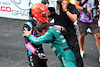 GP MONACO, Esteban Ocon (FRA) Alpine F1 Team celebrates his third position in parc ferme with second placed Fernando Alonso (ESP) Aston Martin F1 Team.
28.05.2023. Formula 1 World Championship, Rd 7, Monaco Grand Prix, Monte Carlo, Monaco, Gara Day.
- www.xpbimages.com, EMail: requests@xpbimages.com ¬© Copyright: Batchelor / XPB Images