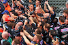 GP MONACO, Esteban Ocon (FRA) Alpine F1 Team celebrates his third position with the team in parc ferme.
28.05.2023. Formula 1 World Championship, Rd 7, Monaco Grand Prix, Monte Carlo, Monaco, Gara Day.
- www.xpbimages.com, EMail: requests@xpbimages.com ¬© Copyright: Batchelor / XPB Images