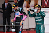 GP MONACO, (L to R): Esteban Ocon (FRA) Alpine F1 Team celebrates his third position on the podium with second placed Fernando Alonso (ESP) Aston Martin F1 Team.
28.05.2023. Formula 1 World Championship, Rd 7, Monaco Grand Prix, Monte Carlo, Monaco, Gara Day.
- www.xpbimages.com, EMail: requests@xpbimages.com ¬© Copyright: Batchelor / XPB Images