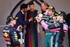 GP MONACO, The podium (L to R): Max Verstappen (NLD) Red Bull Racing; vincitore; Fernando Alonso (ESP) Aston Martin F1 Team, second; Esteban Ocon (FRA) Alpine F1 Team, third.
28.05.2023. Formula 1 World Championship, Rd 7, Monaco Grand Prix, Monte Carlo, Monaco, Gara Day.
- www.xpbimages.com, EMail: requests@xpbimages.com ¬© Copyright: Batchelor / XPB Images
