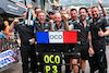 GP MONACO, Alpine F1 Team celebrate third position for Esteban Ocon (FRA) Alpine F1 Team.
28.05.2023. Formula 1 World Championship, Rd 7, Monaco Grand Prix, Monte Carlo, Monaco, Gara Day.
- www.xpbimages.com, EMail: requests@xpbimages.com ¬© Copyright: Charniaux / XPB Images