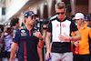 GP MONACO, (L to R): Sergio Perez (MEX) Red Bull Racing with Nico Hulkenberg (GER) Haas F1 Team on the drivers' parade.
28.05.2023. Formula 1 World Championship, Rd 7, Monaco Grand Prix, Monte Carlo, Monaco, Gara Day.
- www.xpbimages.com, EMail: requests@xpbimages.com ¬© Copyright: Batchelor / XPB Images