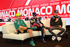 GP MONACO, lktr Fernando Alonso (ESP) Aston Martin F1 Team; Max Verstappen (NLD) Red Bull Racing; e Esteban Ocon (FRA) Alpine F1 Team, in the post race FIA Press Conference.
28.05.2023. Formula 1 World Championship, Rd 7, Monaco Grand Prix, Monte Carlo, Monaco, Gara Day.
- www.xpbimages.com, EMail: requests@xpbimages.com ¬© Copyright: Moy / XPB Images