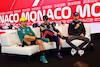 GP MONACO, lktr Fernando Alonso (ESP) Aston Martin F1 Team; Max Verstappen (NLD) Red Bull Racing; e Esteban Ocon (FRA) Alpine F1 Team, in the post race FIA Press Conference.
28.05.2023. Formula 1 World Championship, Rd 7, Monaco Grand Prix, Monte Carlo, Monaco, Gara Day.
- www.xpbimages.com, EMail: requests@xpbimages.com ¬© Copyright: Moy / XPB Images
