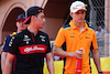 GP MONACO, (L to R): Zhou Guanyu (CHN) Alfa Romeo F1 Team e Oscar Piastri (AUS) McLaren on the drivers' parade.
28.05.2023. Formula 1 World Championship, Rd 7, Monaco Grand Prix, Monte Carlo, Monaco, Gara Day.
- www.xpbimages.com, EMail: requests@xpbimages.com ¬© Copyright: Batchelor / XPB Images