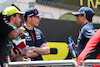 GP MONACO, (L to R): Fernando Alonso (ESP) Aston Martin F1 Team; Max Verstappen (NLD) Red Bull Racing; e Nyck de Vries (NLD) AlphaTauri, on the drivers' parade.
28.05.2023. Formula 1 World Championship, Rd 7, Monaco Grand Prix, Monte Carlo, Monaco, Gara Day.
- www.xpbimages.com, EMail: requests@xpbimages.com ¬© Copyright: Batchelor / XPB Images