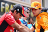 GP MONACO, Lando Norris (GBR) McLaren e Carlos Sainz Jr (ESP) Ferrari on the drivers' parade.
28.05.2023. Formula 1 World Championship, Rd 7, Monaco Grand Prix, Monte Carlo, Monaco, Gara Day.
- www.xpbimages.com, EMail: requests@xpbimages.com ¬© Copyright: Batchelor / XPB Images