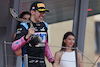 GP MONACO, Esteban Ocon (FRA) Alpine F1 Team celebrates his third position on the podium.
28.05.2023. Formula 1 World Championship, Rd 7, Monaco Grand Prix, Monte Carlo, Monaco, Gara Day.
- www.xpbimages.com, EMail: requests@xpbimages.com ¬© Copyright: Bearne / XPB Images
