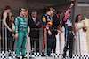 GP MONACO, The podium (L to R): Fernando Alonso (ESP) Aston Martin F1 Team, second; Max Verstappen (NLD) Red Bull Racing, vincitore; Esteban Ocon (FRA) Alpine F1 Team, third.
28.05.2023. Formula 1 World Championship, Rd 7, Monaco Grand Prix, Monte Carlo, Monaco, Gara Day.
- www.xpbimages.com, EMail: requests@xpbimages.com ¬© Copyright: Bearne / XPB Images