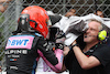 GP MONACO, Esteban Ocon (FRA) Alpine F1 Team celebrates his third position in parc ferme.
28.05.2023. Formula 1 World Championship, Rd 7, Monaco Grand Prix, Monte Carlo, Monaco, Gara Day.
- www.xpbimages.com, EMail: requests@xpbimages.com ¬© Copyright: Bearne / XPB Images