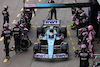 GP MONACO, Pierre Gasly (FRA) Alpine F1 Team A523 makes a pit stop.
28.05.2023. Formula 1 World Championship, Rd 7, Monaco Grand Prix, Monte Carlo, Monaco, Gara Day.
- www.xpbimages.com, EMail: requests@xpbimages.com ¬© Copyright: Bearne / XPB Images