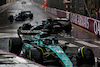 GP MONACO, Lance Stroll (CDN) Aston Martin F1 Team AMR23 e George Russell (GBR) Mercedes AMG F1 W14 run wide.
28.05.2023. Formula 1 World Championship, Rd 7, Monaco Grand Prix, Monte Carlo, Monaco, Gara Day.
 - www.xpbimages.com, EMail: requests@xpbimages.com ¬© Copyright: Coates / XPB Images