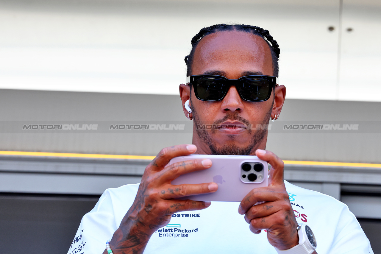 GP MONACO, Lewis Hamilton (GBR) Mercedes AMG F1.

25.05.2023. Formula 1 World Championship, Rd 7, Monaco Grand Prix, Monte Carlo, Monaco, Preparation Day.

- www.xpbimages.com, EMail: requests@xpbimages.com ¬© Copyright: Batchelor / XPB Images