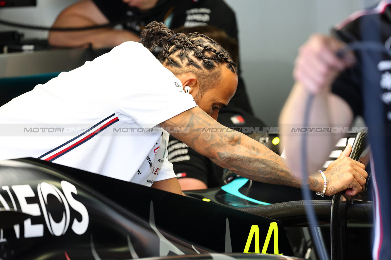 GP MONACO, Lewis Hamilton (GBR) Mercedes AMG F1 W14.

25.05.2023. Formula 1 World Championship, Rd 7, Monaco Grand Prix, Monte Carlo, Monaco, Preparation Day.

- www.xpbimages.com, EMail: requests@xpbimages.com ¬© Copyright: Batchelor / XPB Images
