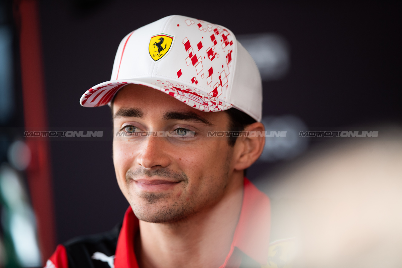 GP MONACO, Charles Leclerc (MON) Ferrari.

25.05.2023. Formula 1 World Championship, Rd 7, Monaco Grand Prix, Monte Carlo, Monaco, Preparation Day.

- www.xpbimages.com, EMail: requests@xpbimages.com ¬© Copyright: Price / XPB Images