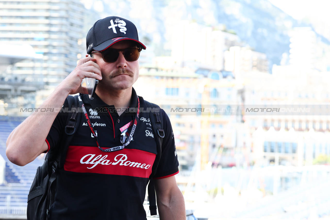 GP MONACO, Valtteri Bottas (FIN) Alfa Romeo F1 Team.

25.05.2023. Formula 1 World Championship, Rd 7, Monaco Grand Prix, Monte Carlo, Monaco, Preparation Day.

- www.xpbimages.com, EMail: requests@xpbimages.com ¬© Copyright: Batchelor / XPB Images