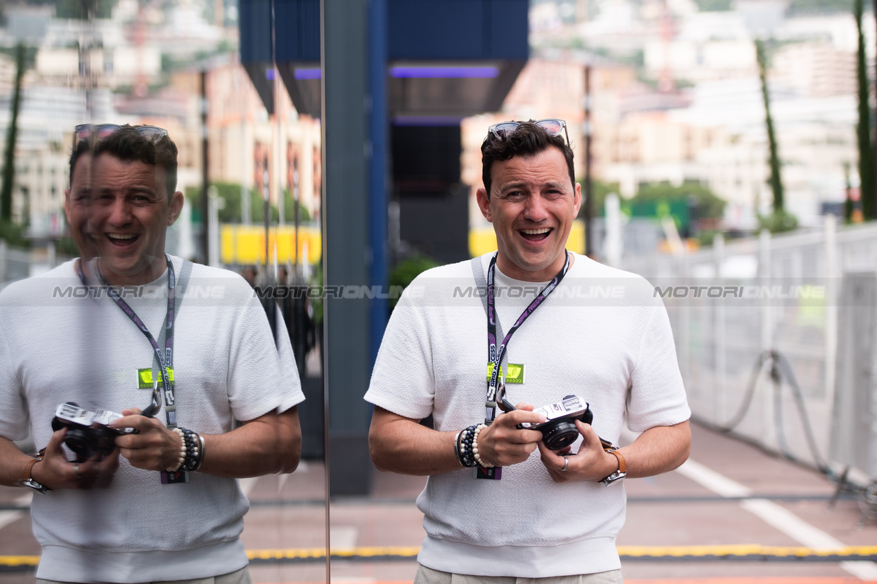 GP MONACO, Will Buxton (GBR) F1 Digital Presenter.

25.05.2023. Formula 1 World Championship, Rd 7, Monaco Grand Prix, Monte Carlo, Monaco, Preparation Day.

- www.xpbimages.com, EMail: requests@xpbimages.com ¬© Copyright: Price / XPB Images