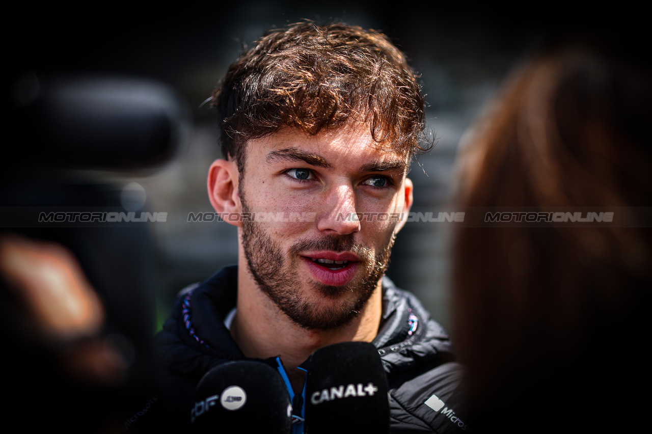 GP MONACO, Pierre Gasly (FRA), Alpine F1 Team 
25.05.2023. Formula 1 World Championship, Rd 7, Monaco Grand Prix, Monte Carlo, Monaco, Preparation Day.
- www.xpbimages.com, EMail: requests@xpbimages.com ¬© Copyright: Charniaux / XPB Images