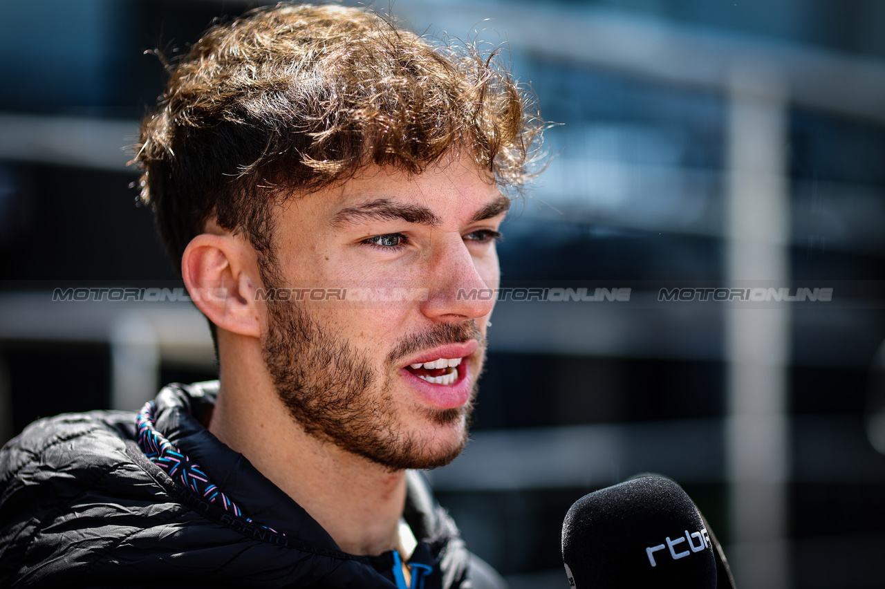 GP MONACO, Pierre Gasly (FRA), Alpine F1 Team 
25.05.2023. Formula 1 World Championship, Rd 7, Monaco Grand Prix, Monte Carlo, Monaco, Preparation Day.
- www.xpbimages.com, EMail: requests@xpbimages.com ¬© Copyright: Charniaux / XPB Images