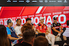 GP MONACO, (L to R): Alexander Albon (THA) Williams Racing; Lewis Hamilton (GBR) Mercedes AMG F1; Pierre Gasly (FRA) Alpine F1 Team; Charles Leclerc (MON) Ferrari; e Valtteri Bottas (FIN) Alfa Romeo F1 Team, in the FIA Press Conference.
25.05.2023. Formula 1 World Championship, Rd 7, Monaco Grand Prix, Monte Carlo, Monaco, Preparation Day.
- www.xpbimages.com, EMail: requests@xpbimages.com ¬© Copyright: Bearne / XPB Images