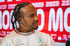 GP MONACO, Lewis Hamilton (GBR) Mercedes AMG F1 in the FIA Press Conference.
25.05.2023. Formula 1 World Championship, Rd 7, Monaco Grand Prix, Monte Carlo, Monaco, Preparation Day.
- www.xpbimages.com, EMail: requests@xpbimages.com ¬© Copyright: Bearne / XPB Images