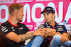 GP MONACO, (L to R): Kevin Magnussen (DEN) Haas F1 Team e Sergio Perez (MEX) Red Bull Racing in the FIA Press Conference.
25.05.2023. Formula 1 World Championship, Rd 7, Monaco Grand Prix, Monte Carlo, Monaco, Preparation Day.
- www.xpbimages.com, EMail: requests@xpbimages.com ¬© Copyright: Bearne / XPB Images