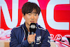 GP MONACO, Yuki Tsunoda (JPN) AlphaTauri in the FIA Press Conference.
25.05.2023. Formula 1 World Championship, Rd 7, Monaco Grand Prix, Monte Carlo, Monaco, Preparation Day.
- www.xpbimages.com, EMail: requests@xpbimages.com ¬© Copyright: Bearne / XPB Images